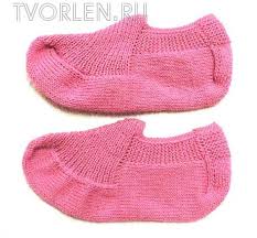 как связать следки на двух спицах без шва видео Besshovnye Sledki Na Dvuh Spicah Opisanie Tvorim Ne Lenimsya Tapochki Noski Vyazanie