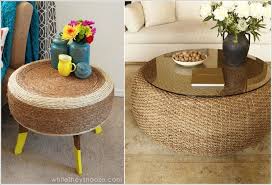 I would make one from a truck tyre just to give you that extra room for placing cups and magazines on it. 15 Living Room Projects Made From Recycled Materials Projects Made From Recycled Materials Living Room Coffee Table Vintage Suitcase Table
