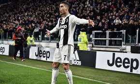 He celebrates it 3 different ways actually. Juventus Fans Join In With Cristiano Ronaldo S Celebration After Scoring Against Spal Daily Mail Online