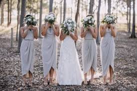Shona Joy High Neck Ruched Dress Oyster Neutral Bridesmaid Dresses Bridal Parties Colors Grey Bridal Parties