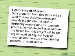 Why your research is important and what contributions will it give to the field. How To Write A Research Proposal With Pictures Wikihow