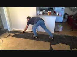 Before the flooring experts jump all over me (or slam my comments), i have to share that they don't typically recommend using a harsh chemical like acetone to clean the floor with. The Easiest Way To Remove Vinyl Floor Tiles Youtube