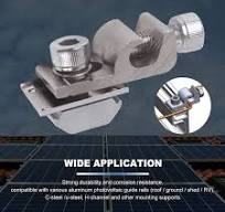 Amazon.com: 4Sets Solar Panel Photovoltaic Bolt-On Coupling ...