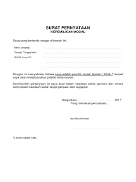 Surat pernyataan ini saya buat dengan sebenarnya dengan penuh tanggung jawab dan saya bersedia untuk mengangkat . Surat Perjanjian Kepemilikan Saham