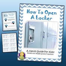 You'll also notice that some of the keys are missing from the terminal though, and that means you can't open the lockers with the good stuff in them. How To Open A Locker Guide For Kids Elementary School Counseling Middle School Counseling School Counselor Resources