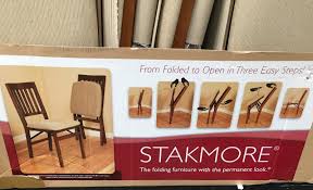 Costco business center products can be returned to any of our more than 700 costco warehouses worldwide. Stakmore Wood Folding Chair With Upholstered Seat Costco Weekender