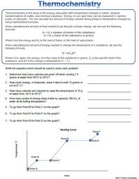 Thermochemistry Heat Calculations Heat Of A Phase Change And Specific Heat Chemistry Teacher Equations Heat Equation