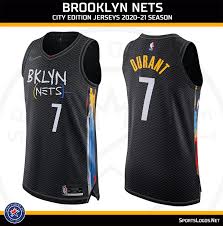 Brooklyn nets logo is part of the national basketball association logos group. Here Are All 30 Nba City Edition Uniforms For The 2020 2021 Season Sportslogos Net News