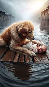 Dogs in Nepal Flood | TikTok