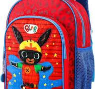 Templar Bing, zaino per bambini di alta qualità, per la scuola, da viaggio,  con tasche laterali in rete e tasca frontale con cerniera, multicolore, 30  ...