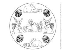 Ausmalbilder ostern mandala 1ausmalbilder com. Unterrichtsmaterial Fur Freiarbeit In Der Grundschule Oster Mandala Ostern Feste Und Feiertage Hus Klasse 1 Grundschulmaterial De