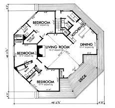 Octagon houses are post and beam construction with a complicated roof design. Small Hexagon House Plans Novocom Top