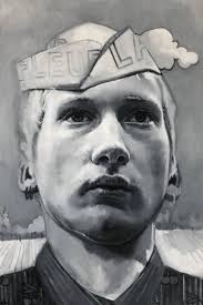 She go cherry bomb Painting by Clare Morton