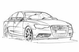 Audi A6 Design Sketch Car Body Design Audi Cars Car Drawings New Audi Car