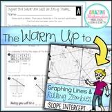 This zombie themed graphing linear equations activity will strengthen your students' skills in graphing lines in point slope form.after many requests a catching zombies version has been added. Graphing Lines And Killing Zombies Worksheets Teaching Resources Tpt