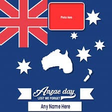 Pin On Anzac Day Wishes Frames With Name Editor