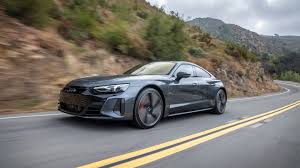 The brand with the four rings is presenting one of the stars of the 2018 auto show in the movie capital los angeles. 2022 Audi Rs E Tron Gt First Drive Review The Halo Ev Arrives Autoblog