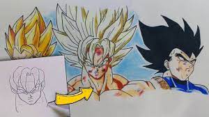 Dragon ball z has by far come a long way since it's start back in 1995. How To Draw Dragon Ball Z Characters Very Easy Tutorial Youtube