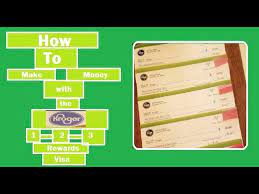 Bank national association, member fdic, pursuant to a license from visa u.s a inc. How To Make Money With The Kroger 1 2 3 Rewards Visa Card Youtube