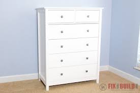 Sale ends in 2 days 165. How To Build A Diy Dresser 6 Drawer Tall Dresser Fixthisbuildthat