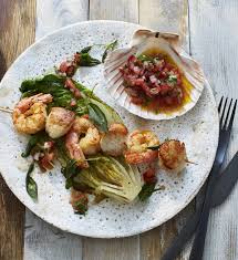 Jakobsmuschel Garnelen Spiesse Rezept Muscheln Rezept Richtig Grillen Jakobsmuschel