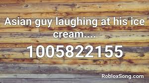 Roblox twitter codes for ice cream simulator roblox hack. Asian Guy Laughing At His Ice Cream Roblox Id Roblox Music Codes
