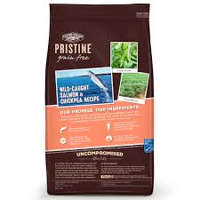 Castor Pollux Pristine Grain Free Wild Caught Salmon And Chickpea Recipe Dry Dog Food 10 Lbs Petco In 2020 Dog Food Recipes Dry Dog Food Salmon And Sweet Potato