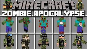 Waves of zombies breaking into a player's base. Minecraft Zombie Apocalypse Mod Defend And Fight Off Evil Zombies Minecraft Mods Youtube