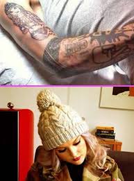 Getty images zayn's a big fan of body art. Perrie Edwards Gets Ink Matching Zayn Malik S Yin Yang Tattoo Popstartats Perrie Edwards Zayn Malik Zayn