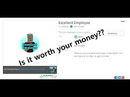 Watch the video explanation about how to get free gamepasses in bloxburg and tips and tricks! Is Excellent Employee Worth It On Bloxburg Jobs Ecityworks