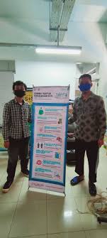 Selamat datang di gugus tugas covid19 chat. 25 Agustus 2020 Penyerahan X Banner Dan Poster Covid 19 Oleh Tim K3l Departemen Teknik Biomedik