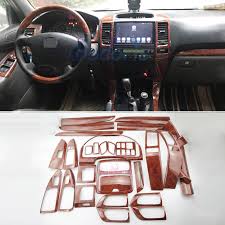 For toyota prado land cruiser 120 car dvd player 32gb gps navi radio stereo 4g (fits: 28 Pcs Interior Wooden Color Trim Panel Cover Package 2003 2009 Car Styling For Toyota Land Cruiser 120 Prado Fj120 Accessories Chromium Styling Aliexpress