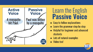 This means that the subject is either less important than the action itself or that we don't know who or what the subject is. Learn The Passive Voice Easily Real Examples Video 2021 World English Blog