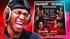 A number of youtube stars are set to take on tiktok stars in a boxing event that's being advertised as a battle of the platforms. This Youtube Vs Tiktok Boxing Event Is Youtube