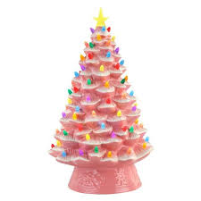 4.8 out of 5 stars with 6 ratings. Mr Christmas Nostalgic Ceramic Led Christmas Tree Pink 18 Target