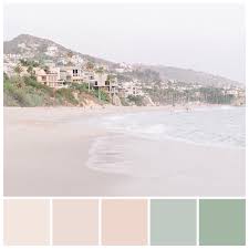 Laguna Beach Colour Palette Illustration By Zena O Connor Phd C Design Research Associates Featuring An Image From Elizabet Laguna Beach Color Pallets Color
