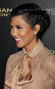 Kourtney Kardashian French Braid Kourtney Kardashian Hair Braided Ponytail Hairstyles Kardashian Hair