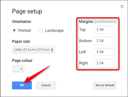 Since the capability of both these web apps has greatly increase furthermore, you can also manage the margins in inches from all four directions using the menu options on the right. How To Control Margins In Google Docs