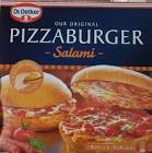 Pizzaburger Salami
