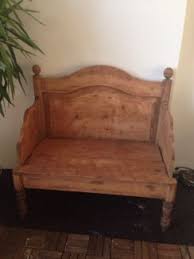 Bank Holzbank Aus Antikem Bett Bauernbett Bank In Frankfurt Main Praunhe Bed Bench Wooden Bench Antique Beds