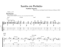 Слушать песни и музыку paulinho nogueira онлайн. Samba Em Preludio Paulinho Nogueira Guitar Tab Sheet Music Chords Play Like The Greats Com