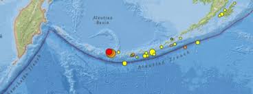 160 km (100 miles) s (181°) from false pass, ak. Massive M7 9 Earthquake Struck Aleutian Islands Alaska Tsunami Warnings Issued