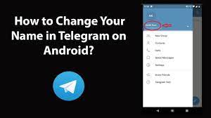 How To Change Your Name In Telegram On Android Youtube