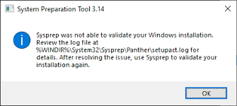 What S Wrong With Windows 10 And Uwp And Sysprep Itprocloud Blog