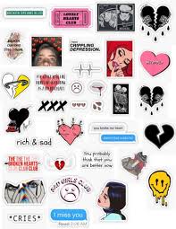 Aesthetic Baddie Printable Cute Stickers Black And White Pin On Funda