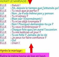 Avant Et Apres Le Mariage Quotes Phrase Blog