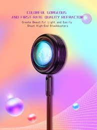 China Modern Decorative Rainbow Led Sun Set Floor Lamp Atmosphere Night Light Sunset Projection Lamp Stand On Global Sources Selfie Light Selfie Ring Light Led Light