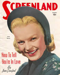 June Haver Screenland cover from October 1950