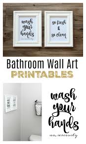 Free Prints Ready To Download And Frame To Add A Bit Of Character To Any Bathroom Our H Bathroom Wall Art Printables Bathroom Wall Art Wall Decor Printables