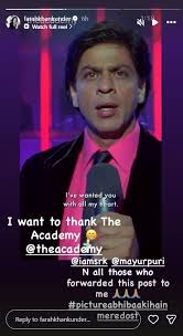 Farah Khan reacts as Oscars spotlights SRK’s iconic ‘Om Shanti Om’ scene